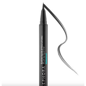 New Sephora Collection Brush Tip Liquid Eyeliner Black Waterproof 01